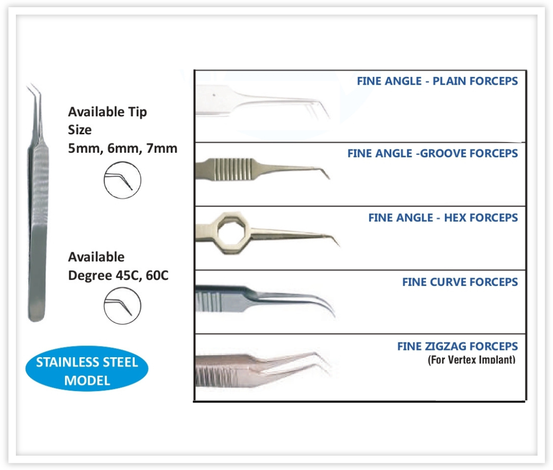 IMPLANTING FORCEPS