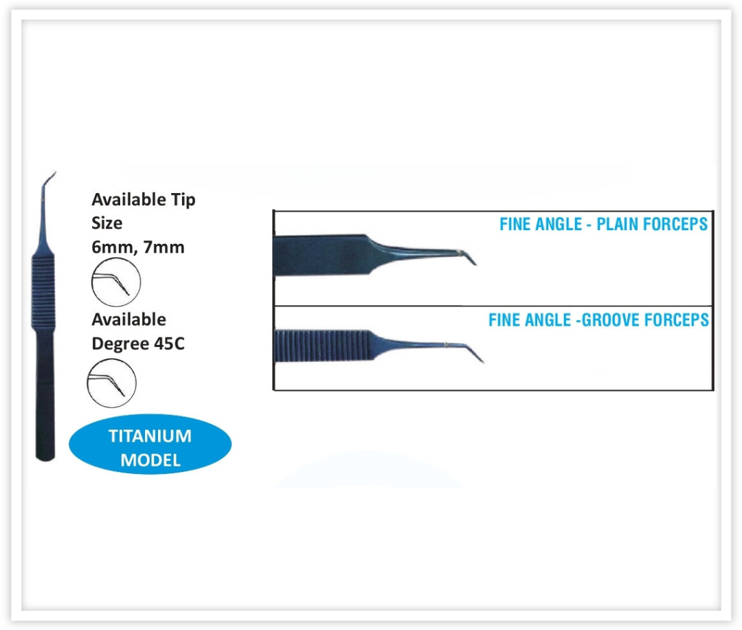 IMPLANTING FORCEPS TITANIUM MODEL