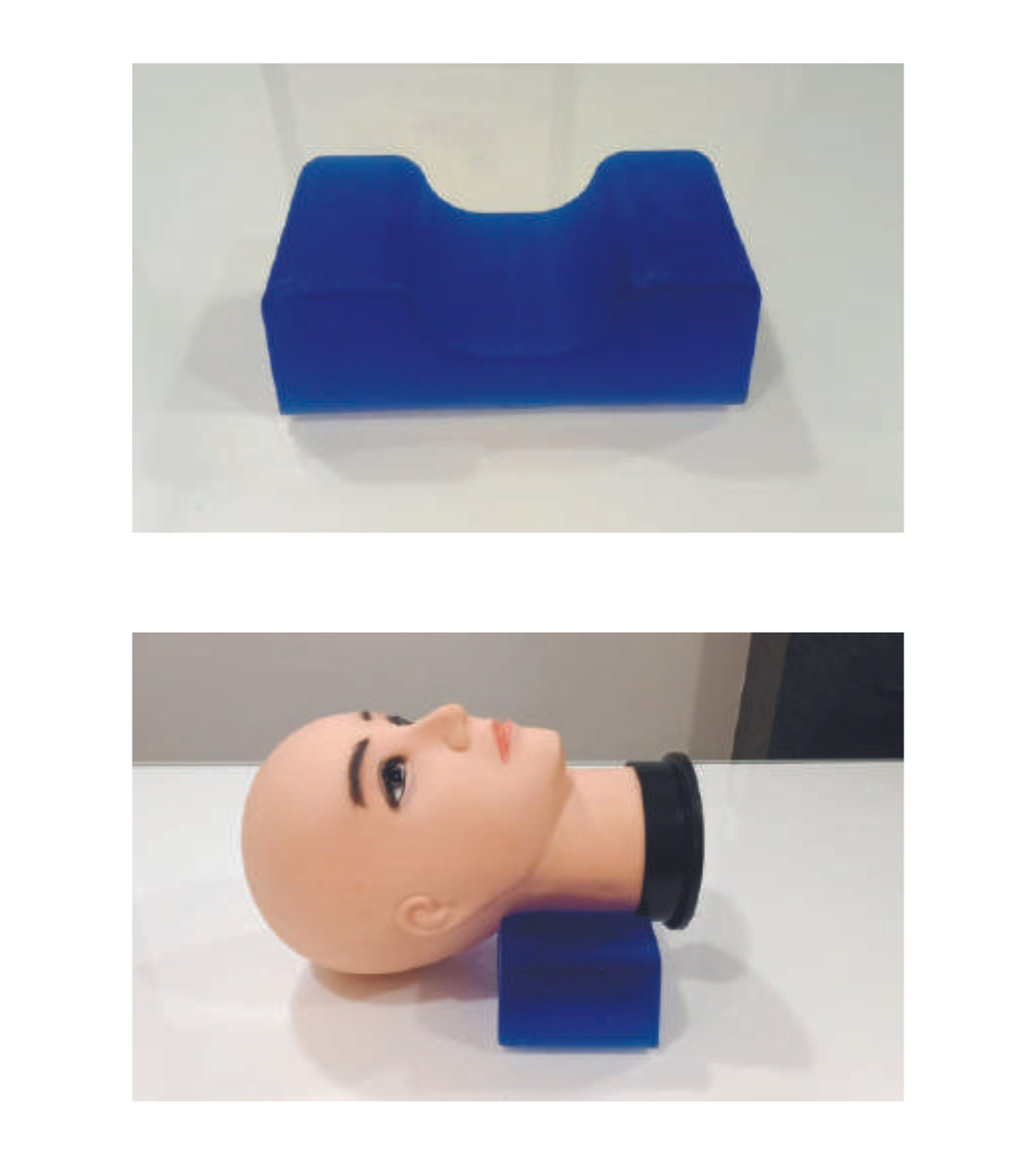 NECK SUPPORT SILICON GEL PILLOW